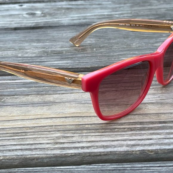 Emporio Armani Men Sunglasses Orange EA9874 CA2FM 55[]16 135 Eye Wear - Picture 5 of 12